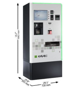 dimensiuni unitate de plata automata faac parqube APS